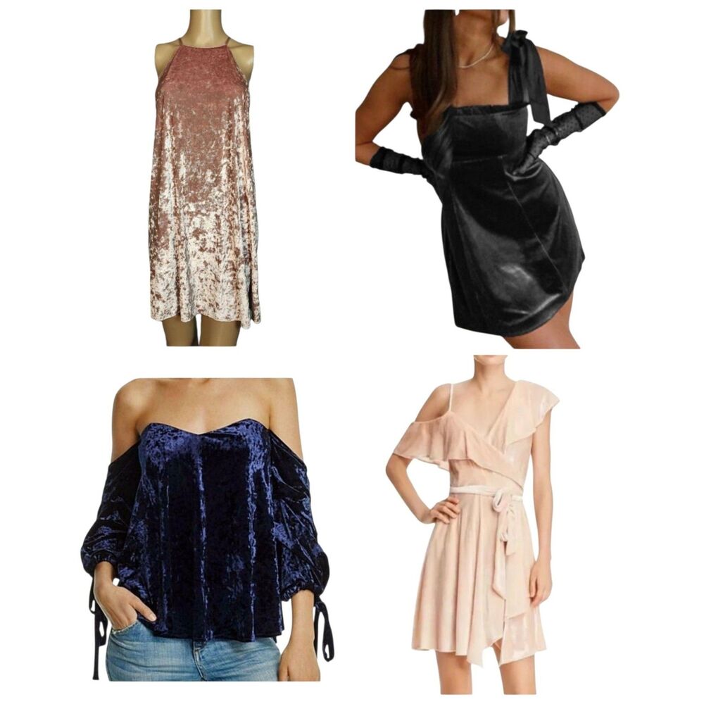 NWT Velvet Dress Bundle Small Show Me Your Mumu WAYF Danielle Bernstein Do+Be